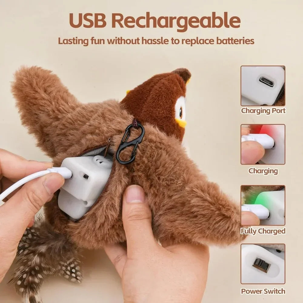 Meaoboo™  Flapping Bird Cat Toy