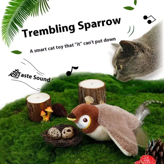 Meaoboo™  Flapping Bird Cat Toy